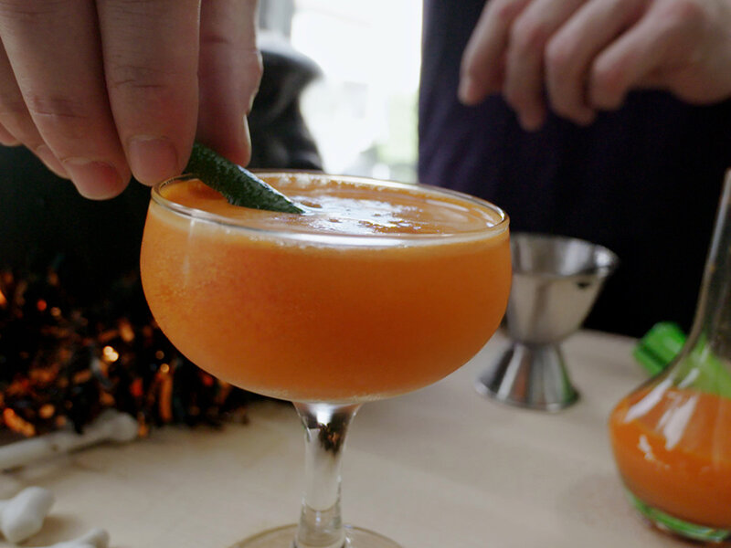 halloween cocktail