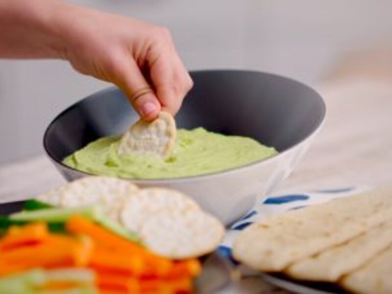 Image of Royal Prestige Avocado and Edamame Hummus article