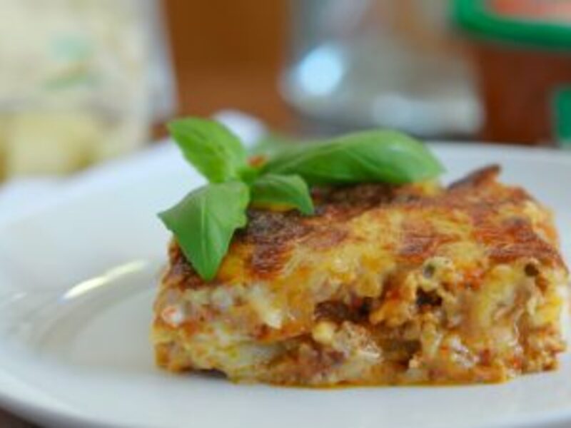 Image of Ravioli Pasticho with Turkey Meat Sauce article