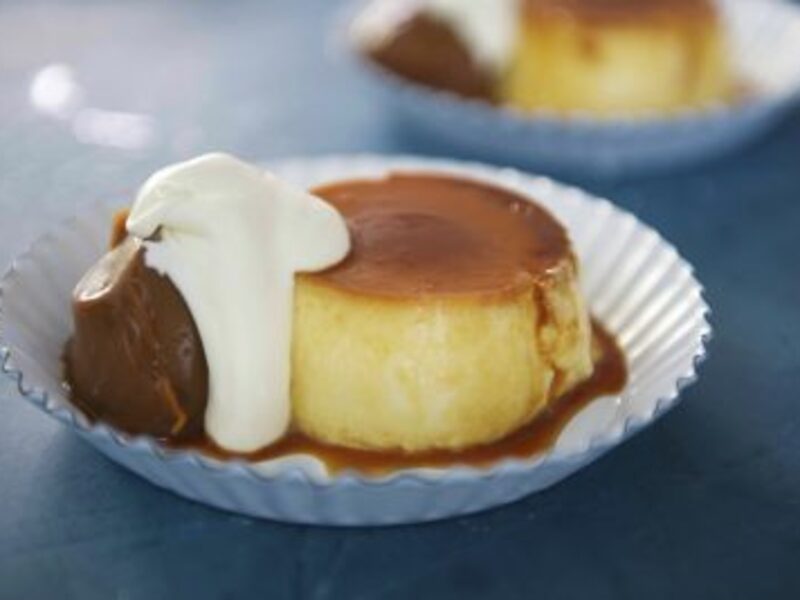 tres leches flan