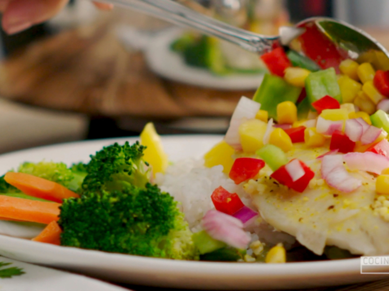 Image of Royal Prestige Tilapia with Mango Salsa article