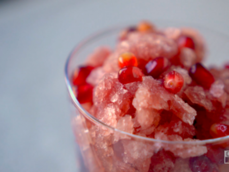 Image of Pomegranate Granita article