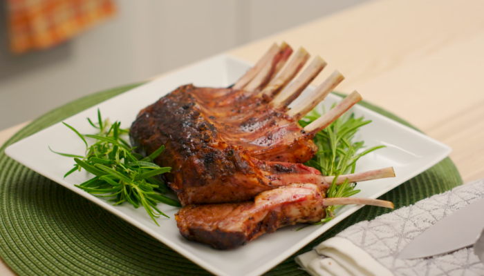 Pasilla Glazed Lambchop