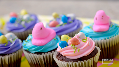 Easter Chocolate Cupcakes
