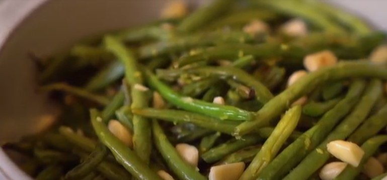 Lemony Green Beans