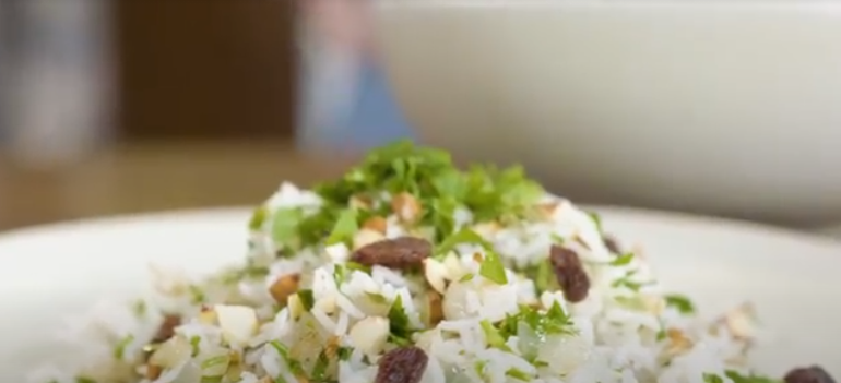 Rice with Caramelized Onions