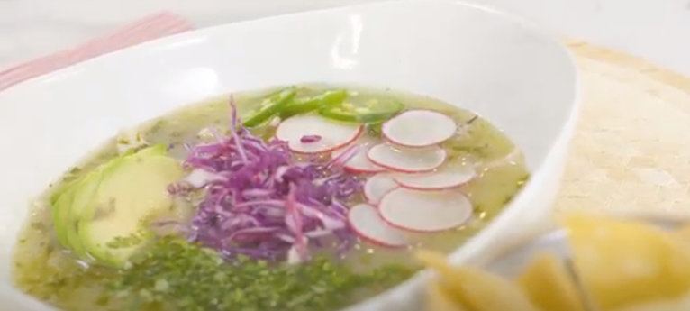 Mazola Chicken Soup With Tomatillo