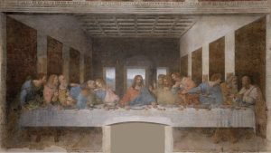 The Last Supper by Leonardo da Vinci - Via Wikicommons