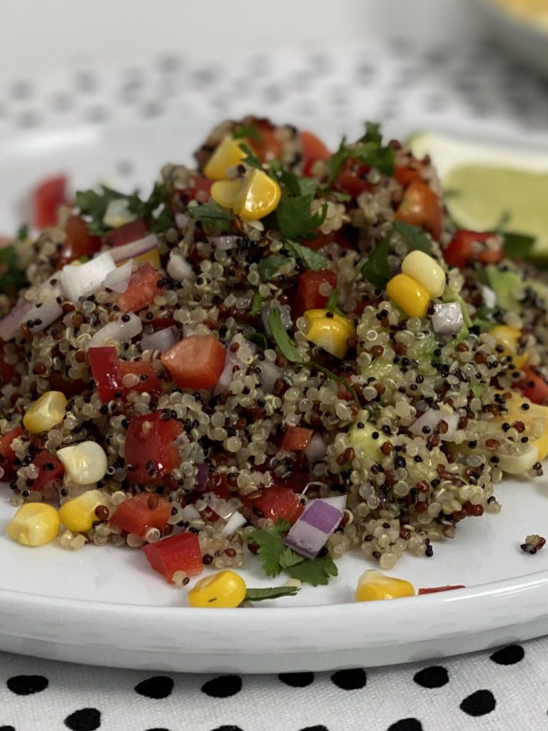 Quinoa and Chipotle Salad with Avocados