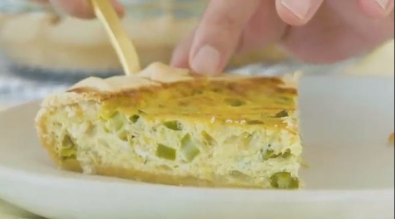 Cheese and Asparagus Pie