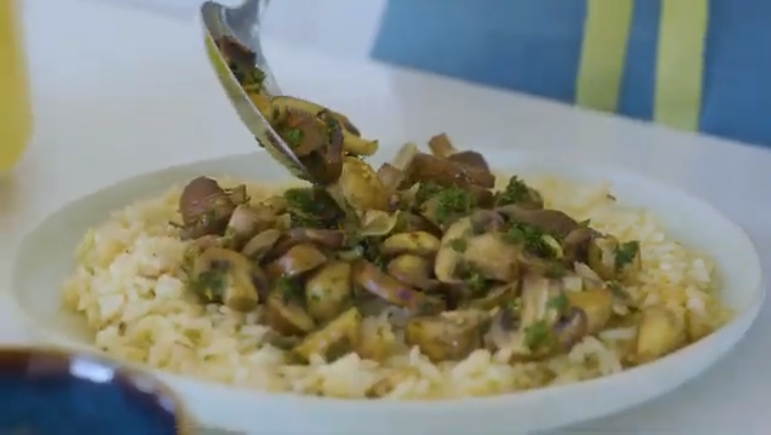 Creamy Mushroom Risotto