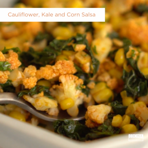 Tortilla Chips Article - Cauliflower Kale and Corn Salsa