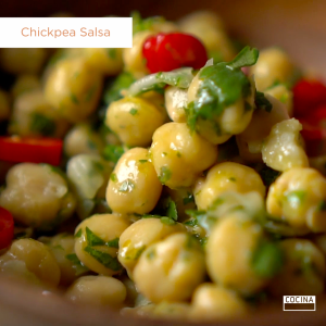 Tortilla Chips Article - Chickpea Salsa