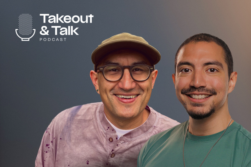 Takeout and Talk Episode 2: Xorje Olivares and Author-Illustrator Zeke Peña Bond Over Border Stories, Desert Dreams, and Lime on Tacos